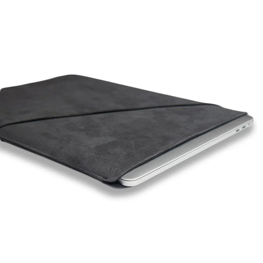 Alcantara Laptop Sleeve - 13 & 14 Inch - LEVEL UP MTA - Space Grey