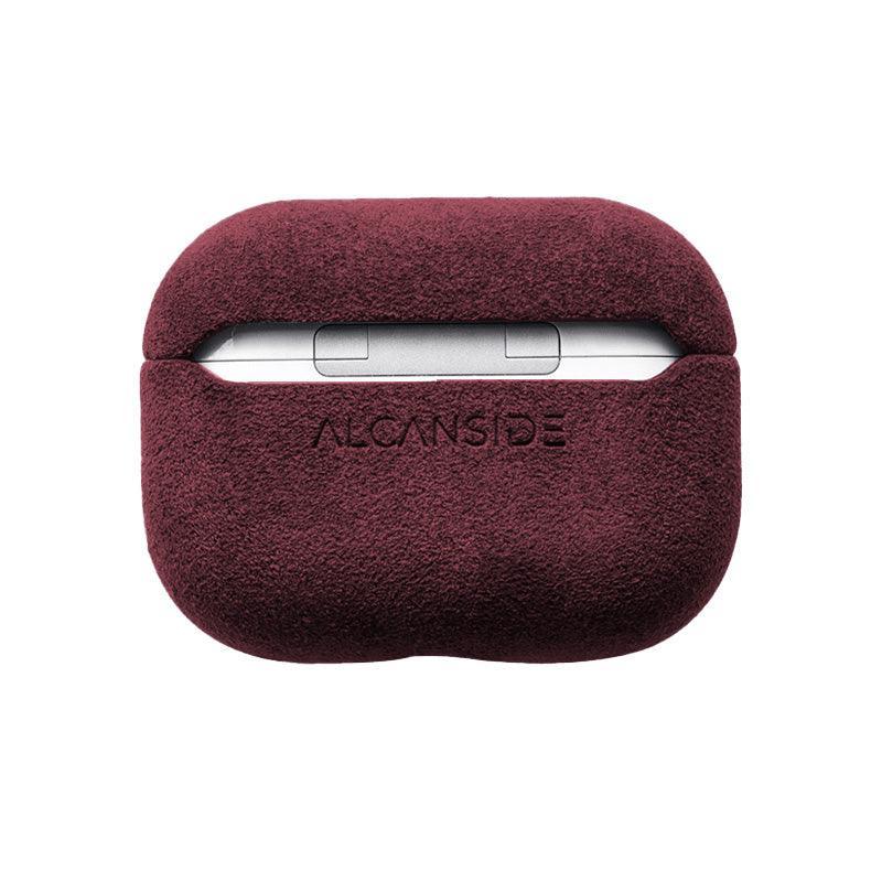 Donkervoort - AirPods Pro (2nd Generation) Alcantara Case - Wine Red