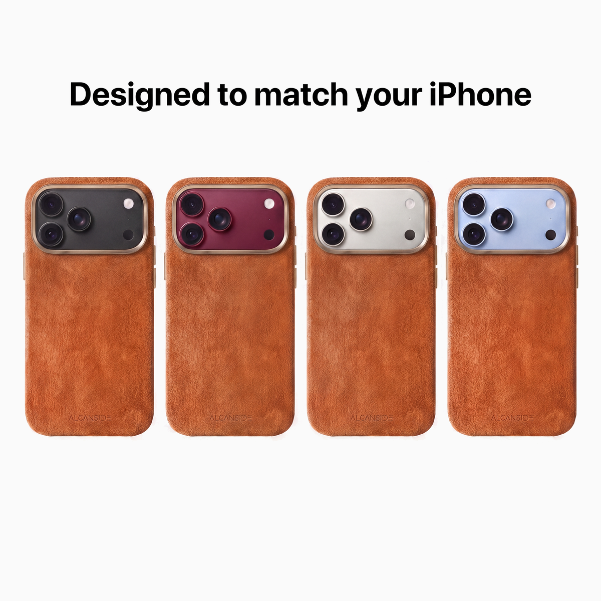 iphone 18 pro alcantara case - Orange