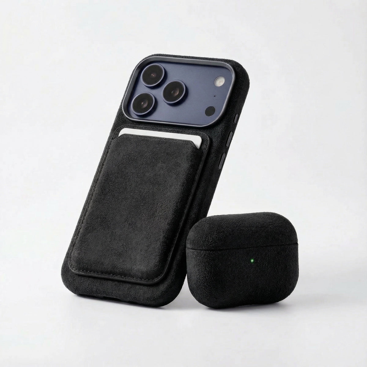AirPods Pro (2nd Generation) Alcantara Case - Deep Black