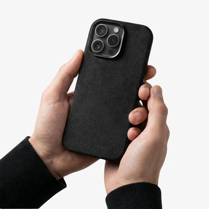 iPhone 16 Pro Max - Alcantara Case - Deep Black