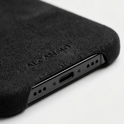 iPhone 17 Air - Alcantara Case - Deep Black