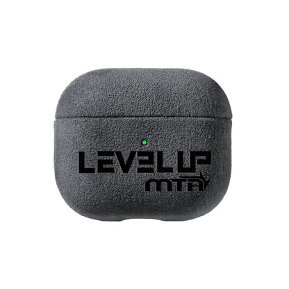 AirPods (3rd generation) Alcantara Case - LEVEL UP MTA - Space Grey