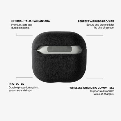 AirPods (5th generation) Alcantara Case - Deep Black