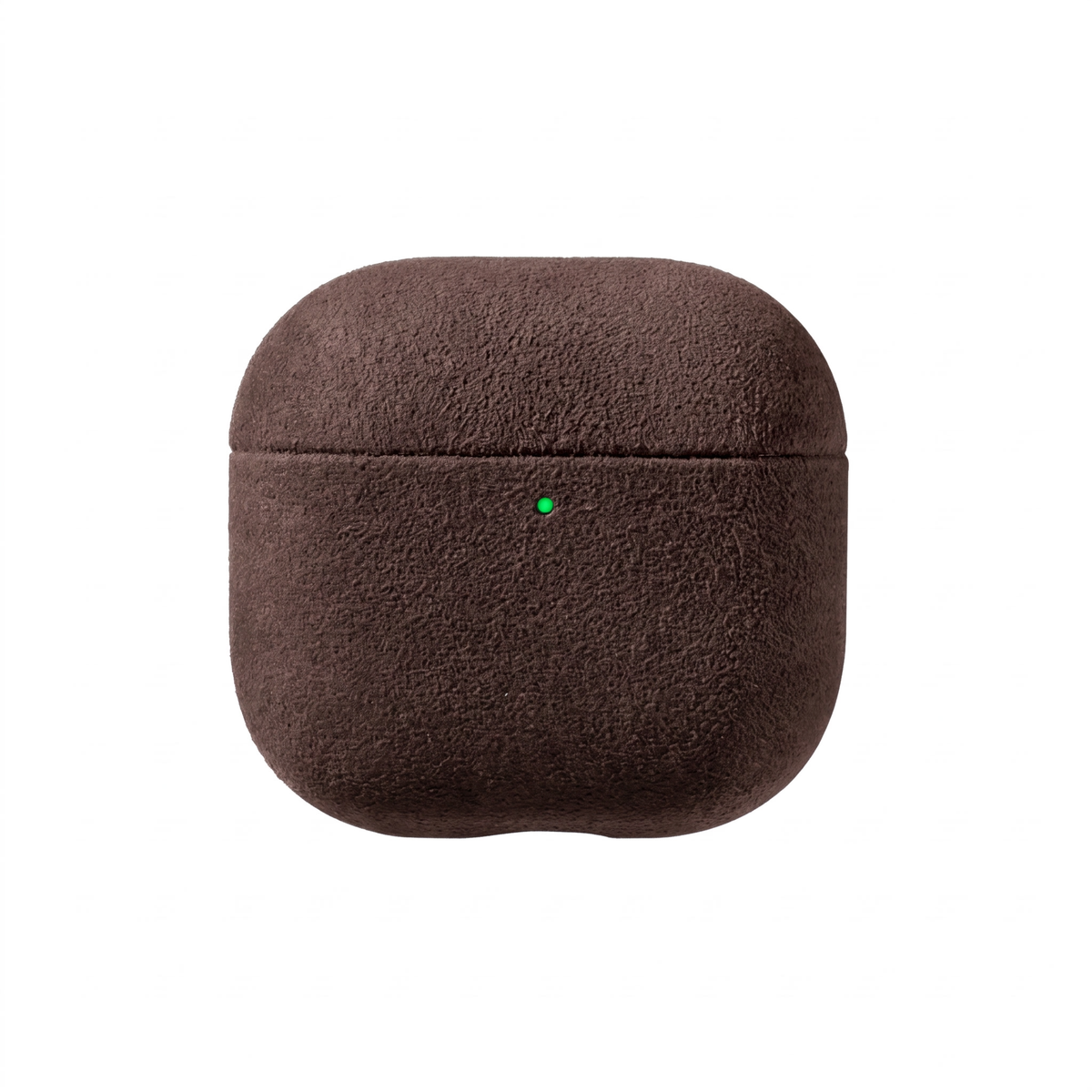 AirPods (5th generation) Alcantara Case - Chocolate Brown