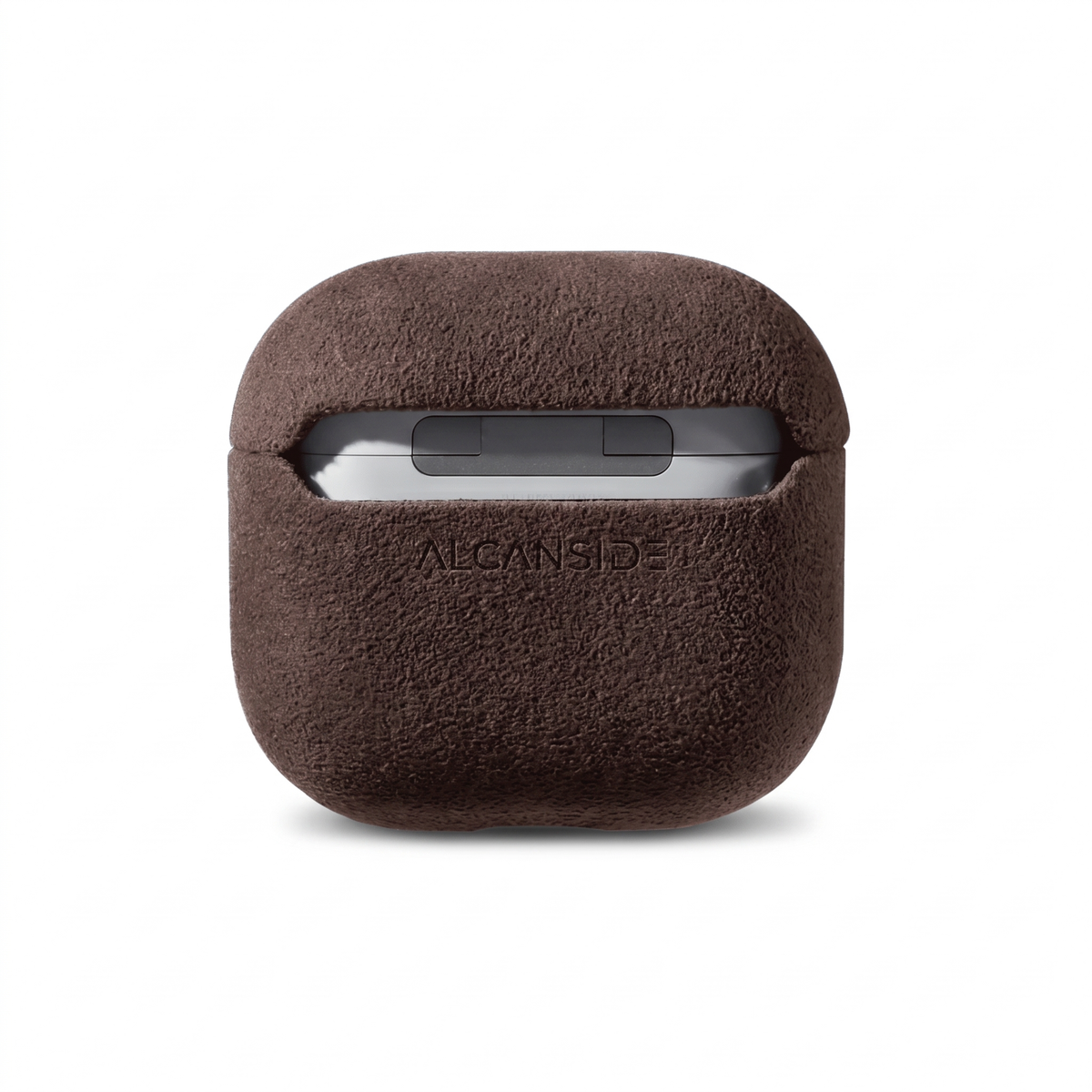 AirPods (5th generation) Alcantara Case - Chocolate Brown