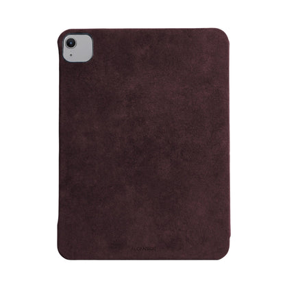 Alcantara iPad Cover - For iPad Air 11 inch (2024/2026) - Wine Red