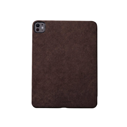 Alcantara iPad Cover - For iPad Pro (13 inch) - Chocolate Brown