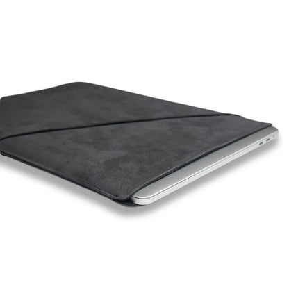 Alcantara Laptop Sleeve - 15 & 16 Inch - LEVEL UP MTA - Space Grey