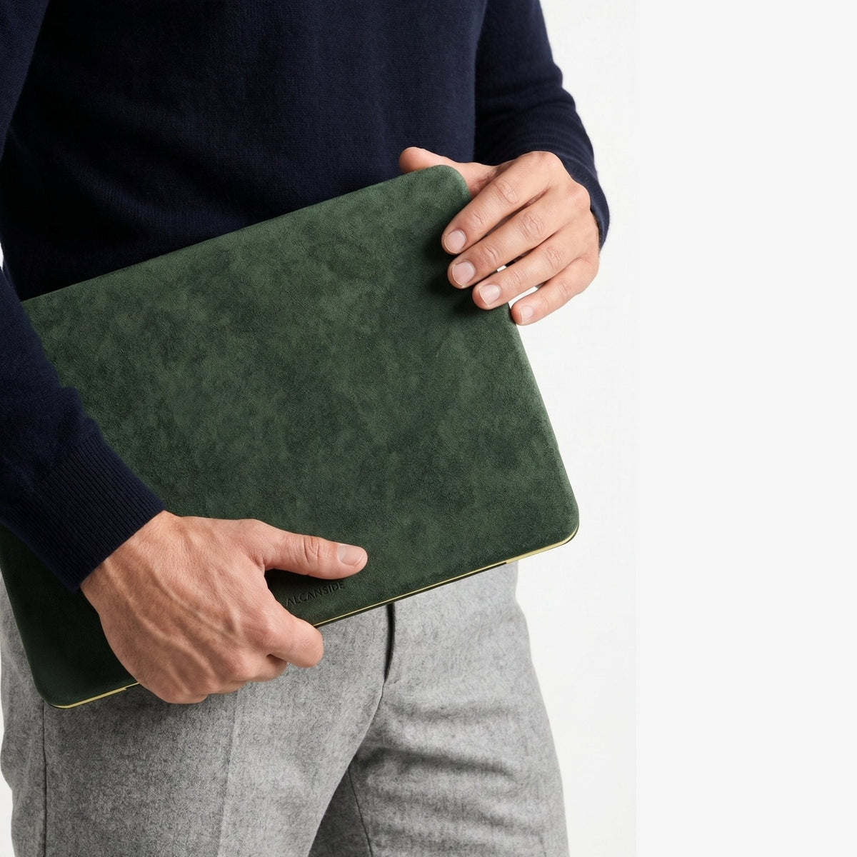 Alcantara MacBook Neo Cover - For 13 inch (2026) - Midnight Green