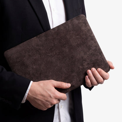 Alcantara MacBook Pro & Pro Max Cover - For 14 inch (2021-2025) - Chocolate Brown