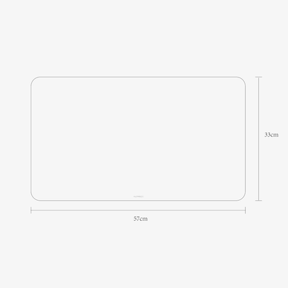 Alcantara Mousepad 57x33cm - Space Grey