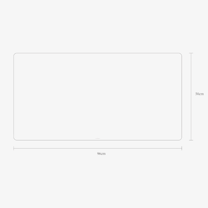 Alcantara Mousepad 96x50cm - Space Grey