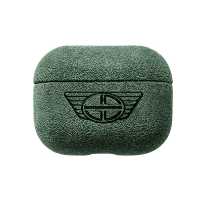 Donkervoort - AirPods (3rd generation) Alcantara Case - Midnight Green