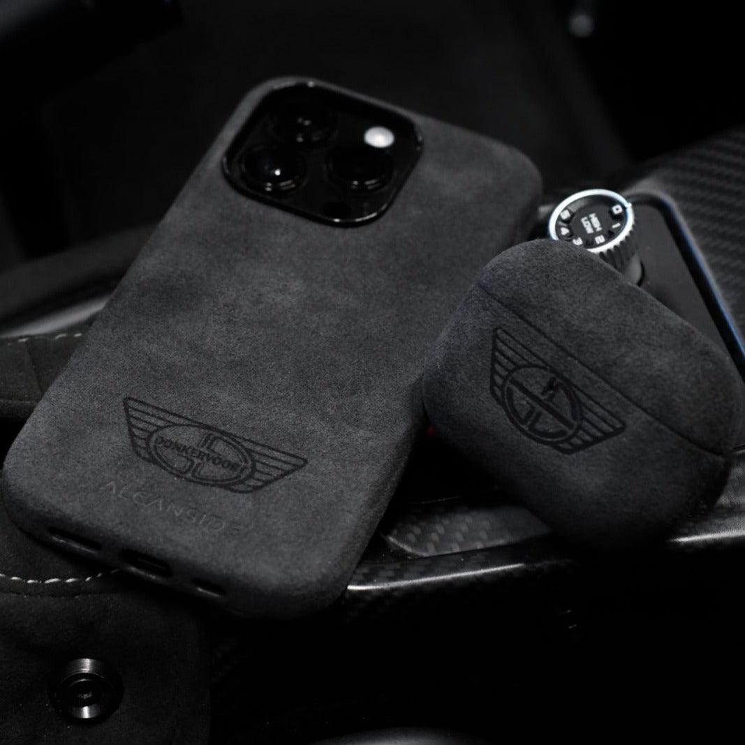 Donkervoort - AirPods Pro (2nd Generation) Alcantara Case - Space Grey