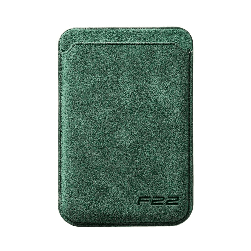 Donkervoort F22 - Alcantara MagSafe Wallet - Midnight Green