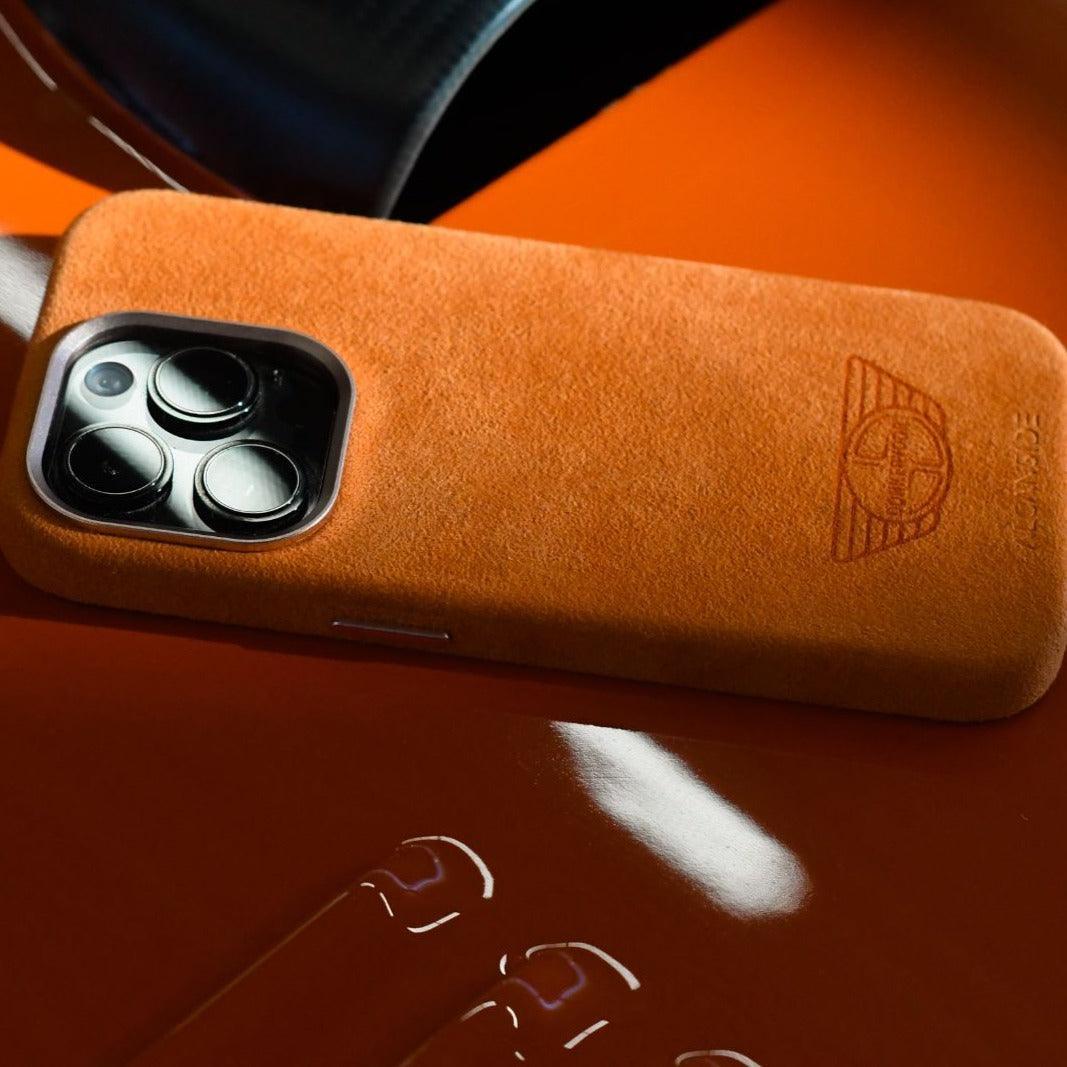 Donkervoort - iPhone Alcantara Case - Orange