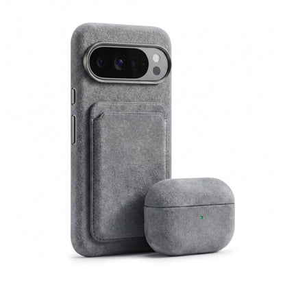 Google Pixel 10 Pro - Alcantara Case - Nardo Gray