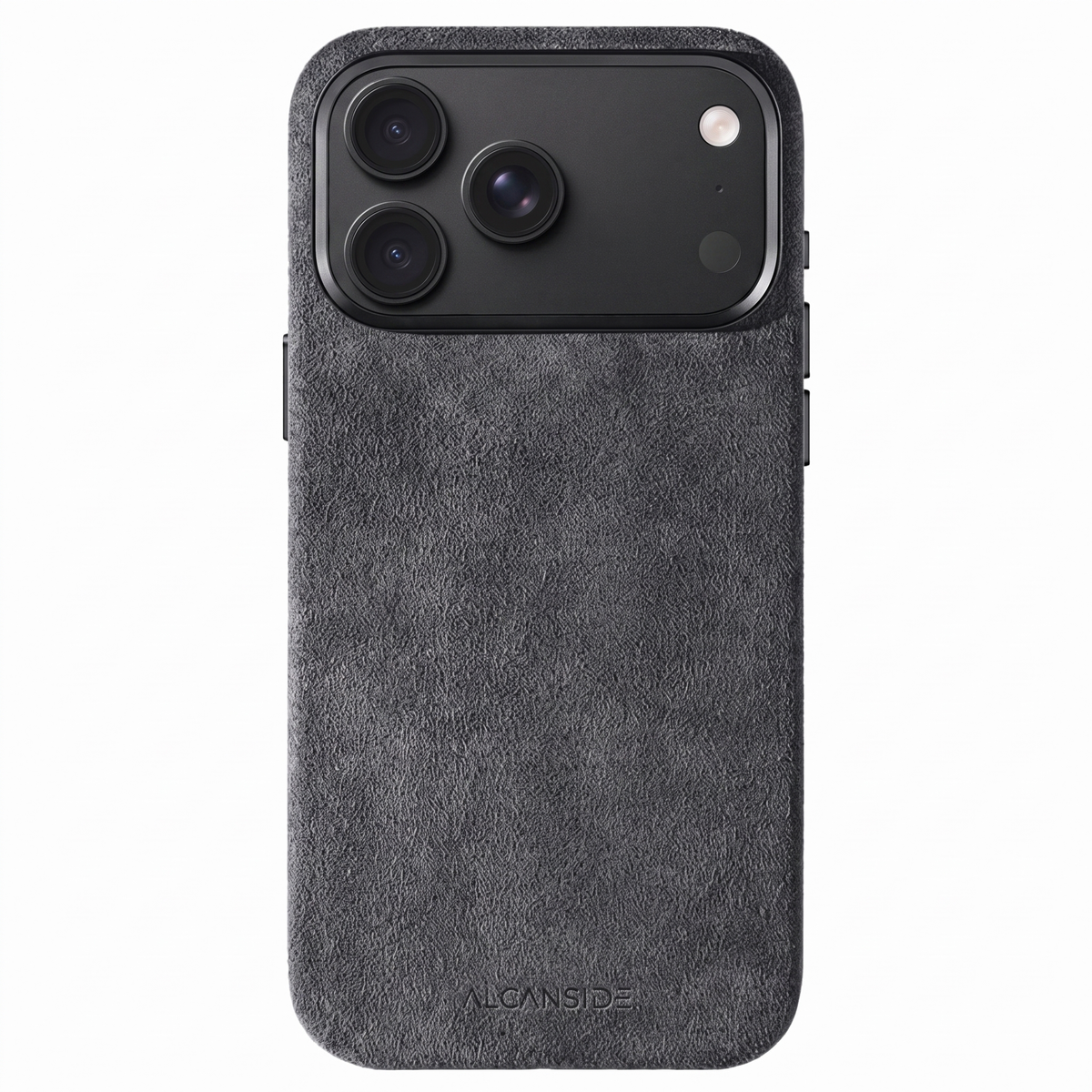 iphone 18 pro max alcantara case - Space Grey