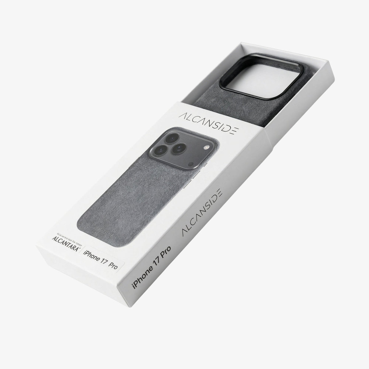 iphone alcantara case - Space Grey