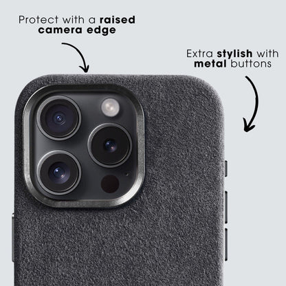 iPhone 13 Pro - Alcantara Case - Space Grey