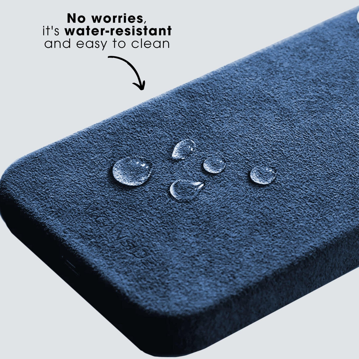 iPhone 14 Pro - Alcantara Case - Ocean Blue