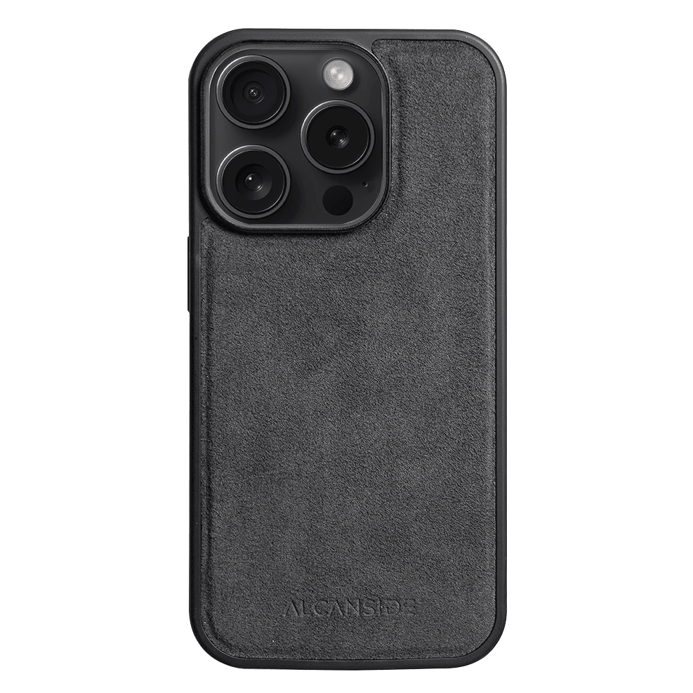 iPhone 14 Pro Max - Alcantara Back Cover - Space Grey