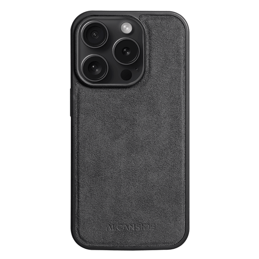 iPhone 14 Pro Max - Alcantara Back Cover - Space Grey