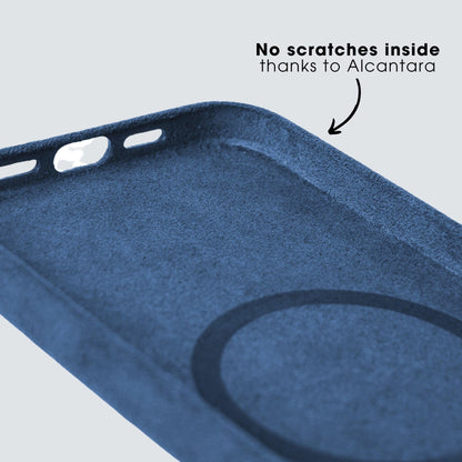 iPhone 14 Pro Max - Alcantara Case - Ocean Blue
