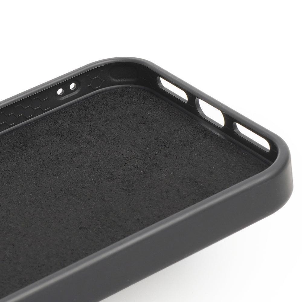 iphone 16 plus alcantara back cover - Midnight Green