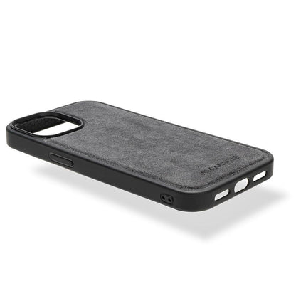 iphone 16 plus alcantara back cover - Nardo Gray