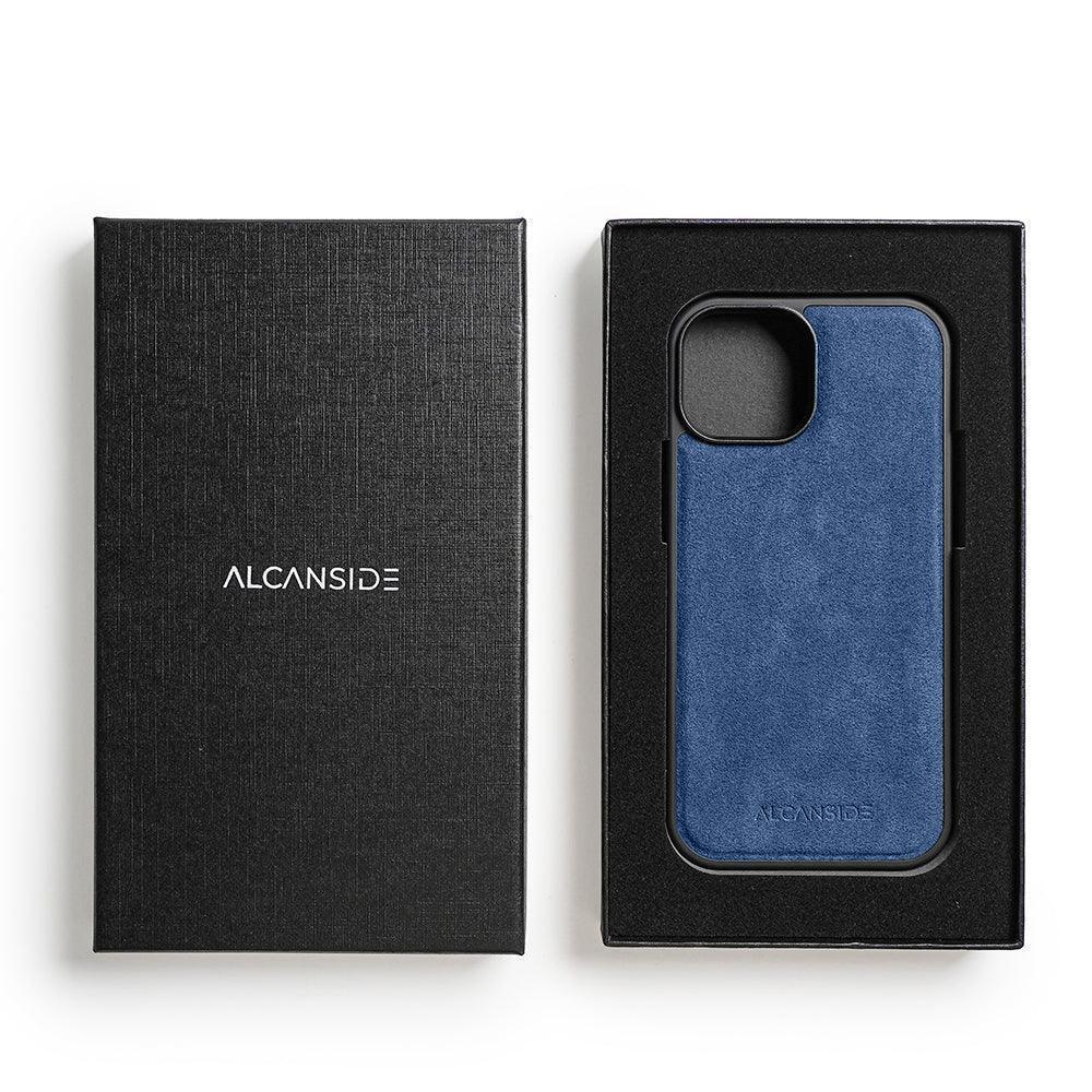 iphone 16 alcantara back cover - Ocean Blue