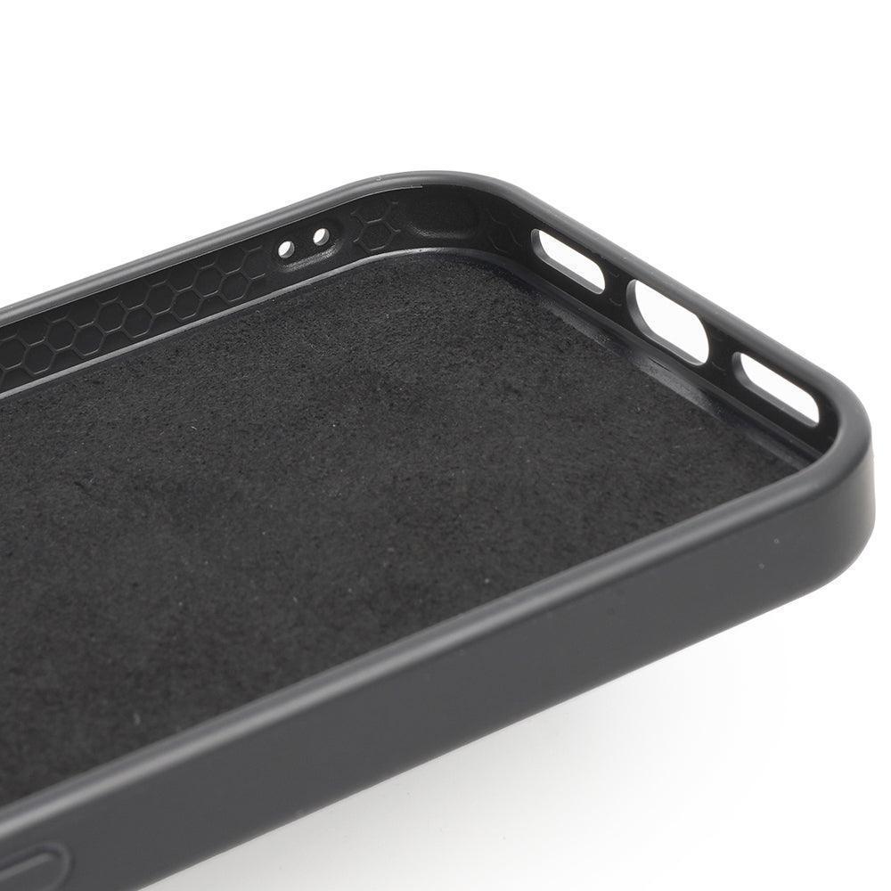 iphone 16 plus alcantara back cover - Ocean Blue