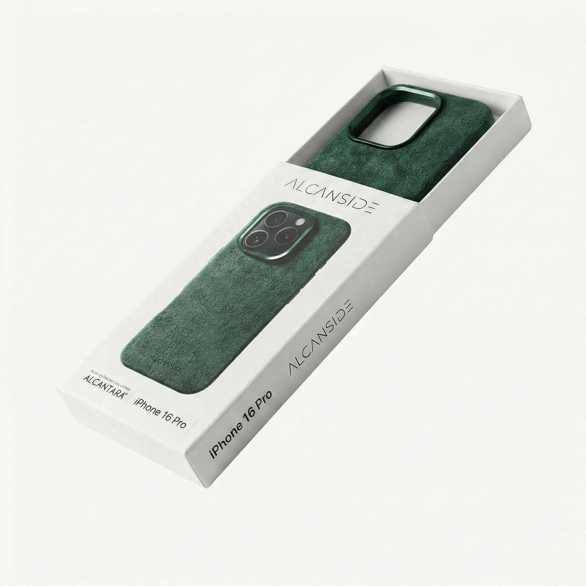 iPhone 16 Pro Max - Alcantara Case - Midnight Green