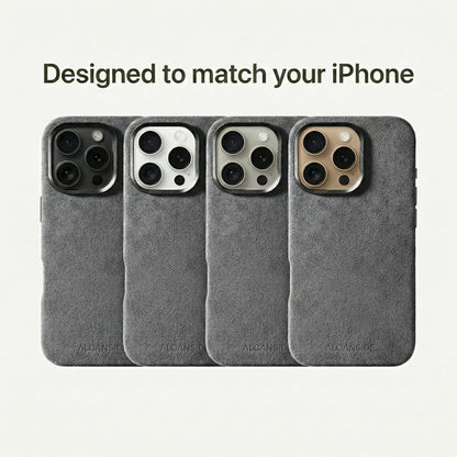 iPhone 16 Pro - Alcantara Case - Nardo Gray