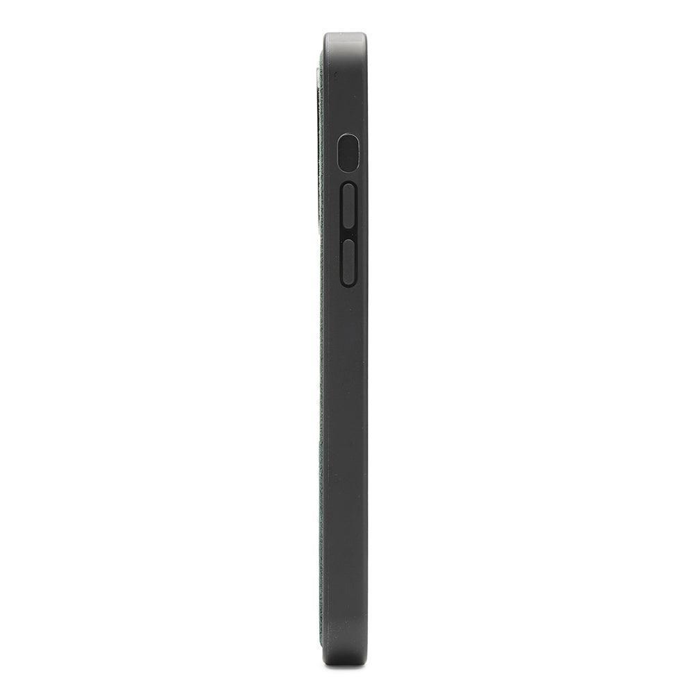iphone 16 pro max alcantara back cover - Midnight Green