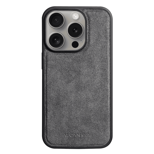 iphone 16 pro max alcantara back cover - Nardo Gray