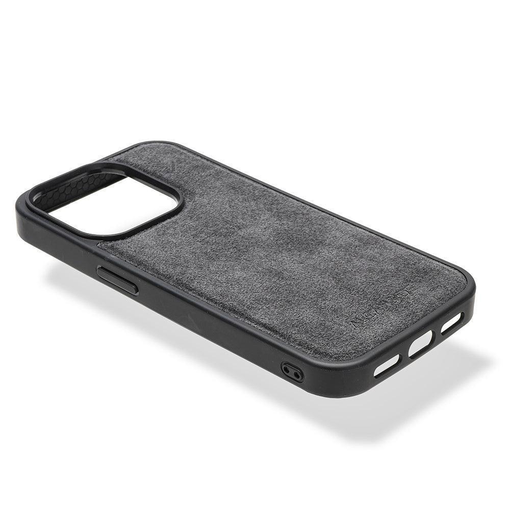 iphone 16 pro max alcantara back cover - Nardo Gray