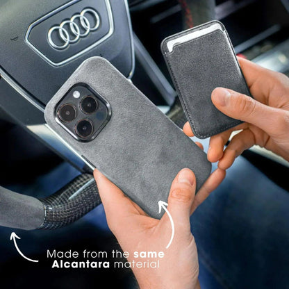 iPhone 15 Pro Max - Alcantara Case - Nardo Gray
