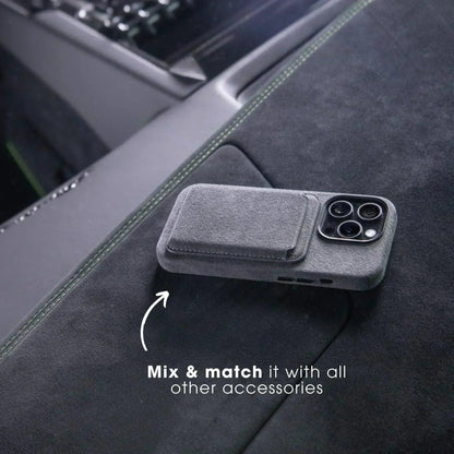 iPhone 15 Pro Max - Alcantara Case - Nardo Gray