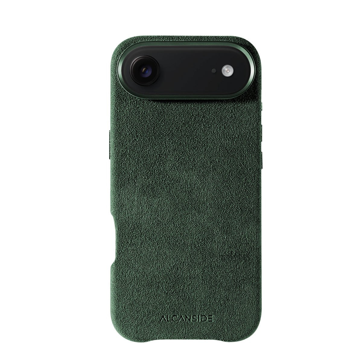 iphone alcantara case - Midnight Green
