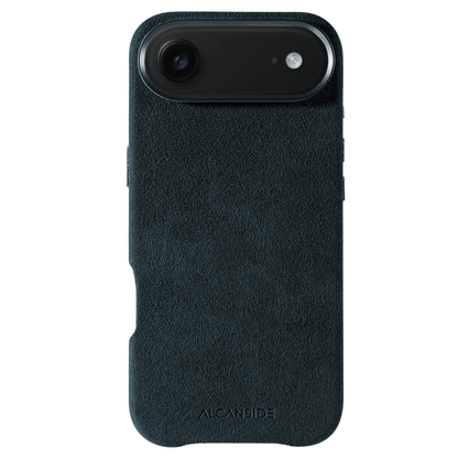 iphone alcantara case - Navy Blue