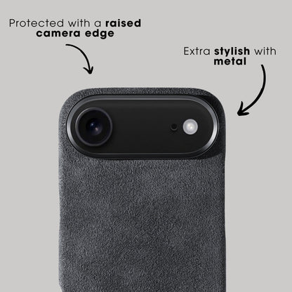 iphone alcantara case - Space Grey