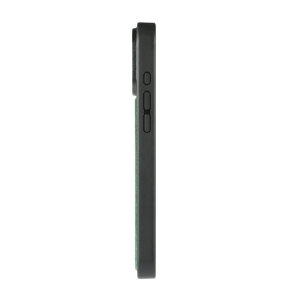 iPhone 17 Pro Max - Alcantara Back Cover - Midnight Green