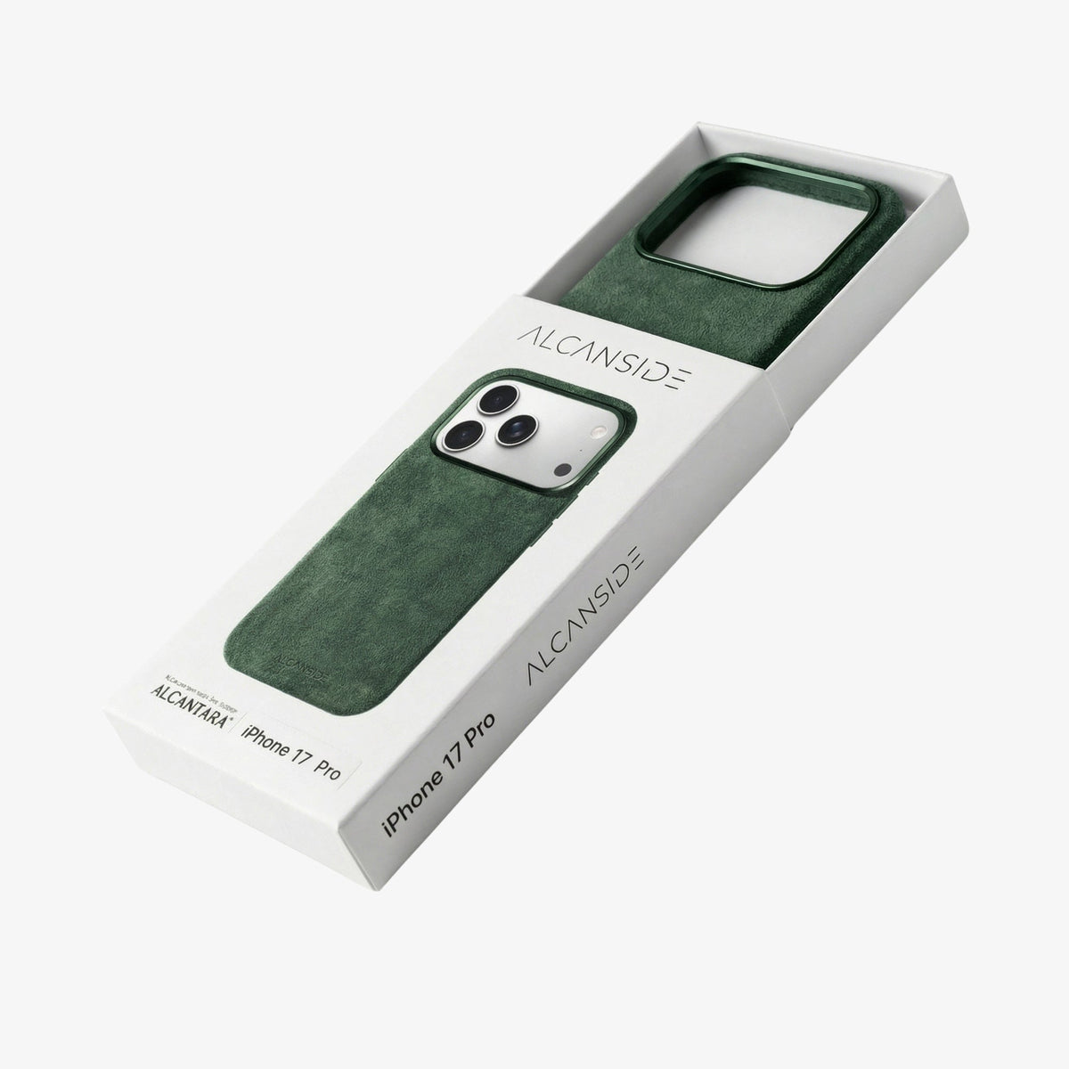 iPhone 17 Pro - Alcantara Case - Midnight Green