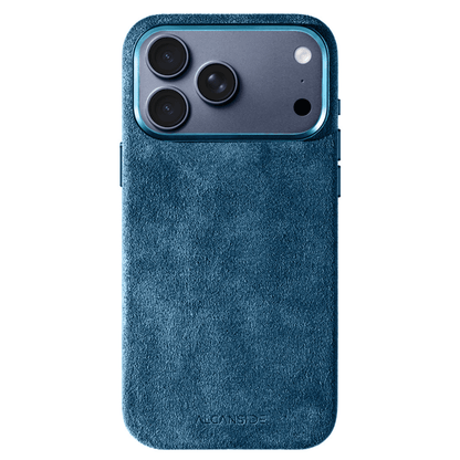 iphone alcantara case - Ocean Blue