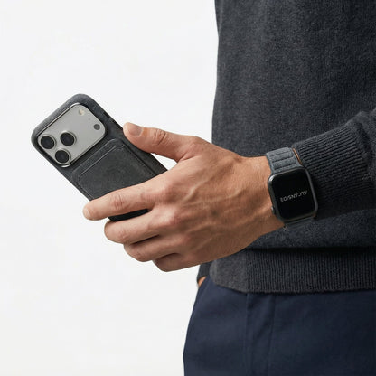 iPhone 17 Pro - Alcantara Case - Space Grey