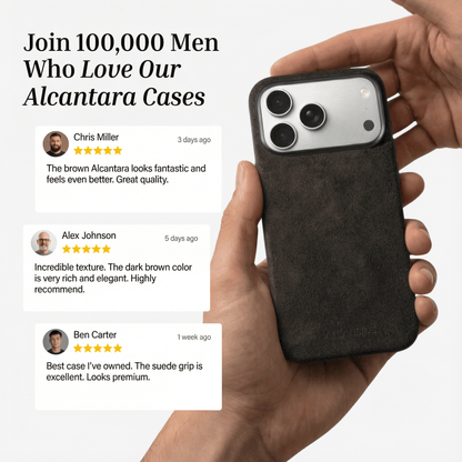 iPhone 17 Pro Max - Alcantara Case - Chocolate Brown