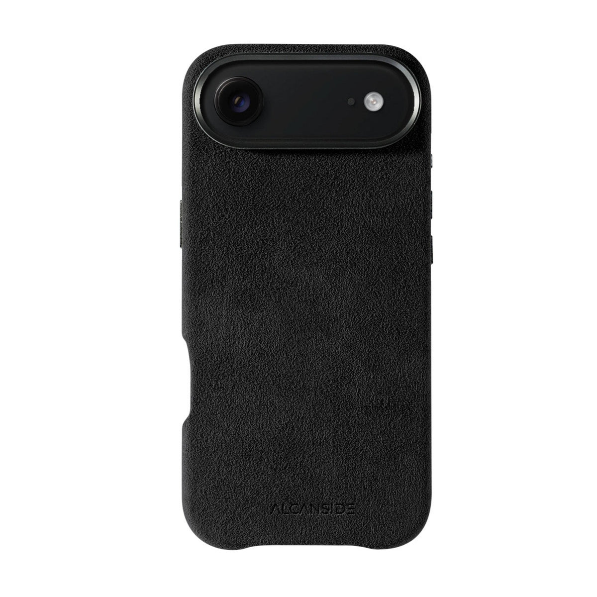 iphone alcantara case - Deep Black