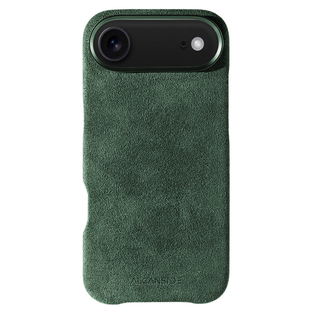 iphone alcantara case - Midnight Green